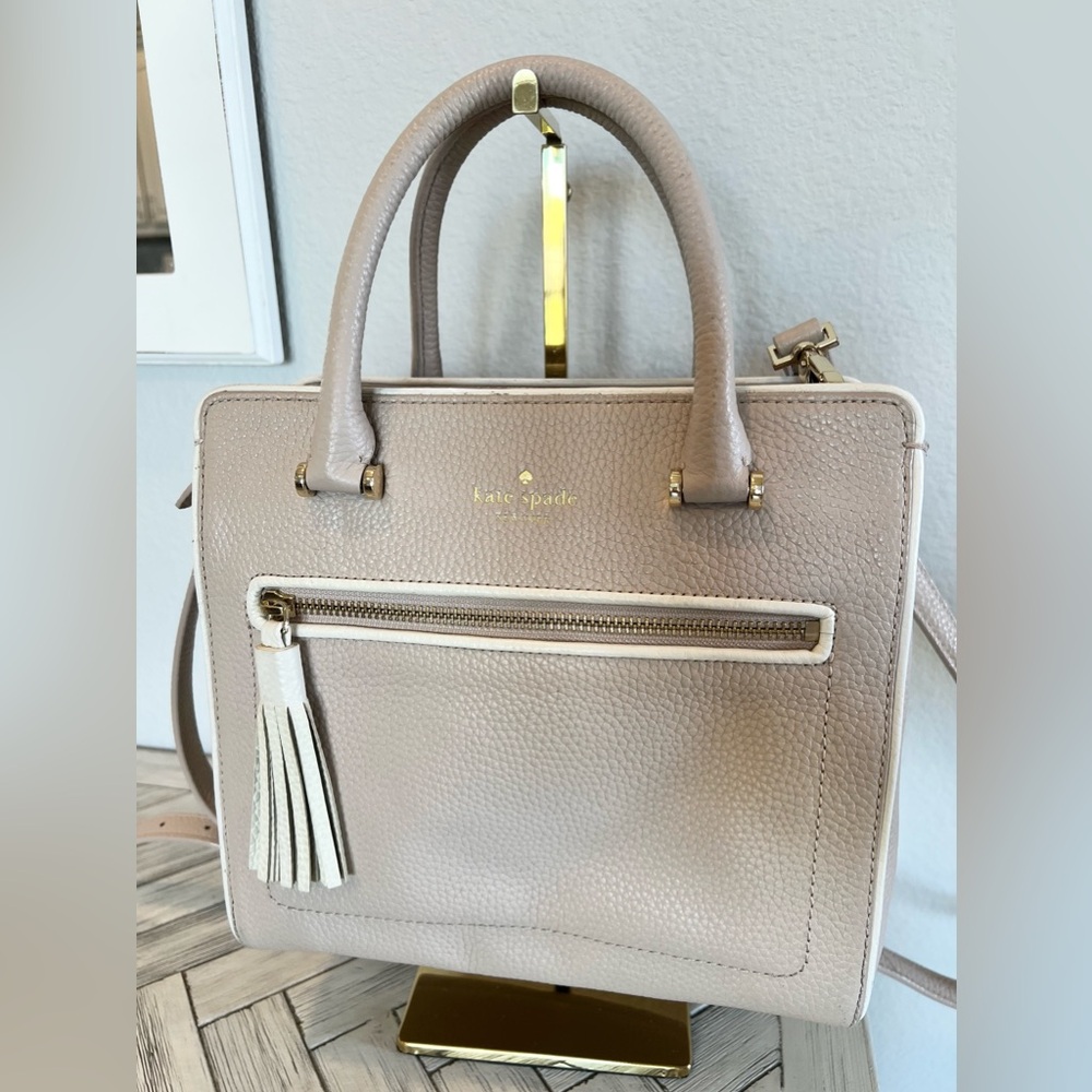 Kate Spade Bag - Light Blush Pink and White